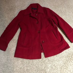 Anne Klein Peacoat-Red